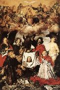 SERODINE, Giovanni Coronation of the Virgin with Saints  a oil painting artist